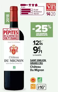 Saint-Emilion Grand Cru - CHâteau Du Mignon