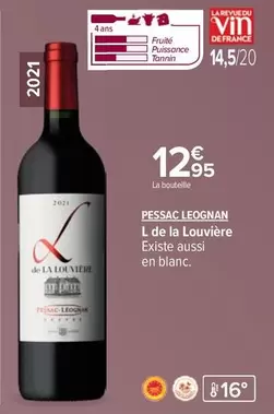 Château Louvière - Pessac Leognan