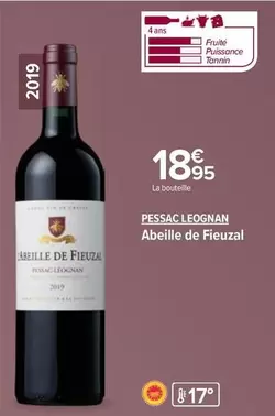 Pessac Leognan - Abeille De Fieuzal