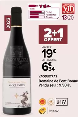 Domaine De Font Bonne - Vacqueyras