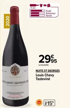 Louis Chavy Tasteviné - Nuits St Georges