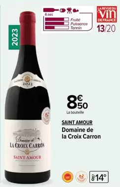 Saint-Amour - La Croix Carron