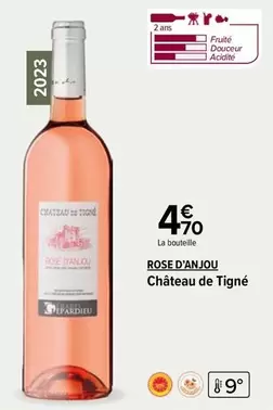 Rose D'Anjou - CHâteau de Tigne