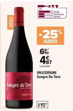 Sangre de Toro - Vin D'espagne