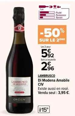 Civ - Lambrusco Di Modena Amabile