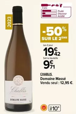 Chablis - Domaine Massé