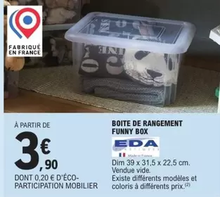 Dim - Eda - Boite De Rangement Funny Box