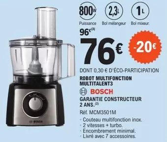 Bosch - Robot Multifonction Multitalenta