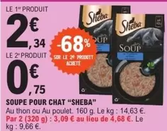 Sheba - Soupe Pour Chat