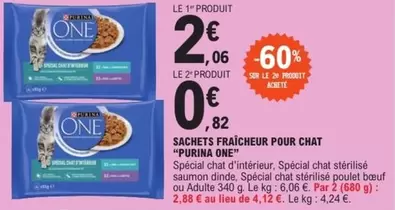 Purina - Sachets Fraicheur Pour Chat