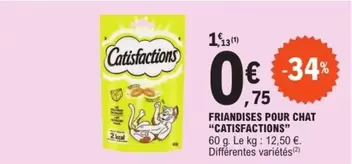 Catisfactions - Friandises Pour Chat