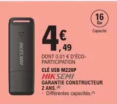 Hiksemi - Clé Usb M220p