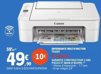 Canon - Imprimante Multifonction Ts3351