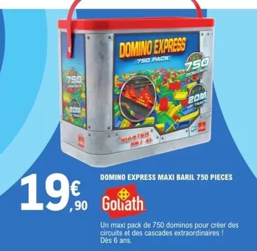 Goliath - Domino Express Maxi Baril 750 Pieces