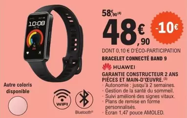 Huawei - Bracelet Connecté Band 9