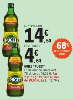 Puget - Huile