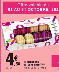 12 Macarons