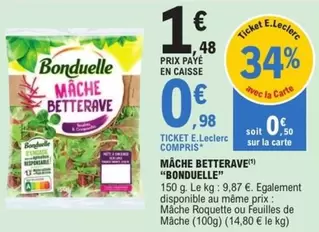 Bonduelle - Mâche Betterave