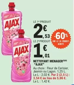 Ajax - Nettoyant Menager