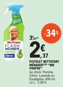 Mr Propre - Pistolet Nettoyant Ménager