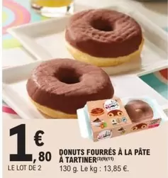 Donuts -  Fourrés À La Pâte À Tartiner