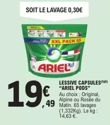 Ariel - Lessive Capsules