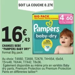 Pampers - Changes Bebe