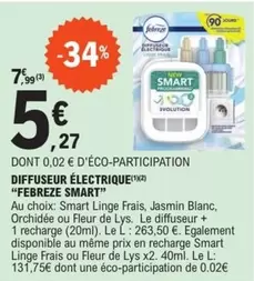 Febreze - Diffuseur Électrique