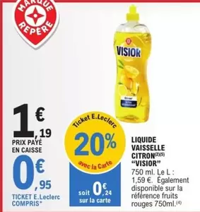 E.Leclerc - Liquide Vaisselle Citron