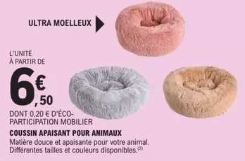 Coussin Apaisant Pour Animaux