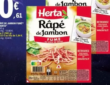 Herta - Rape De Jambon Fume