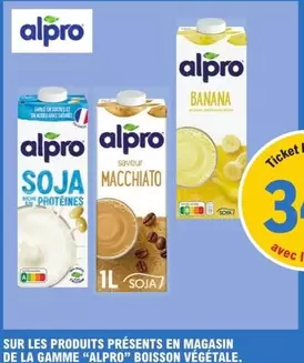 Alpro - Découvrez la Gamme de Boissons Végétales en Promotion en Magasin