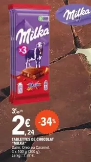 Milka - Tablettes De Chocolat