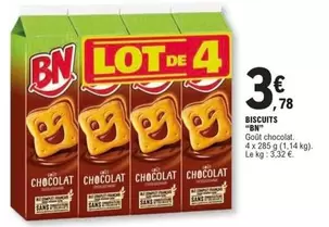 BN Chocolat - Biscuits