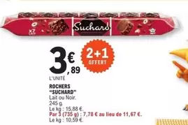 Suchard - Rochers "suchard"