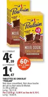 Poulain - Tablettes De Chocolat