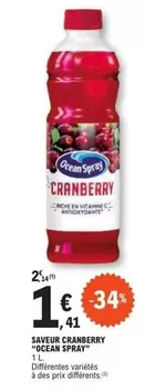 Ocean Spray - Saveur Cranberry