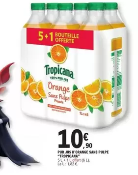 Tropicana - Pur Jus D'orange Sans Pulpe