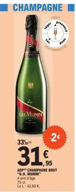 G.H. Mumm - Champagne Brut