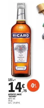 Ricard - Apéritifs Ambré ""