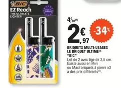 BIC - Briquets Multi-usages Le Briquet Ultime