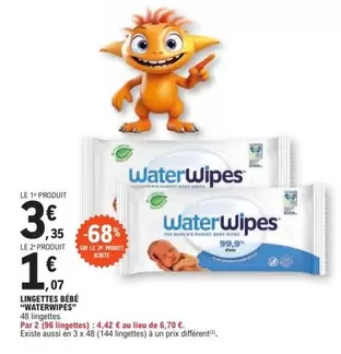 Waterwipes - Lingettes Bébé