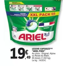 Ariel - Lessive Capsules