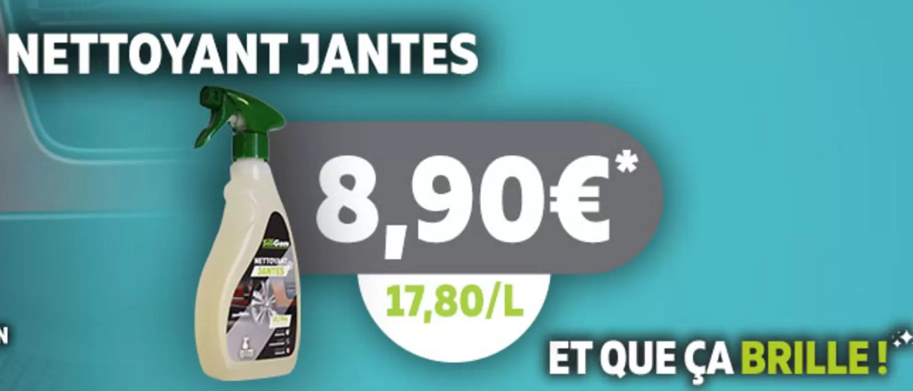 Nettoyant Jantes offre à 8,9€ sur SiliGom