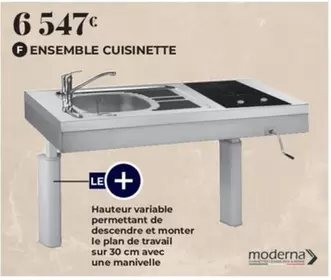 Ensemble Cuisinette offre à 65,47€ sur Cedeo