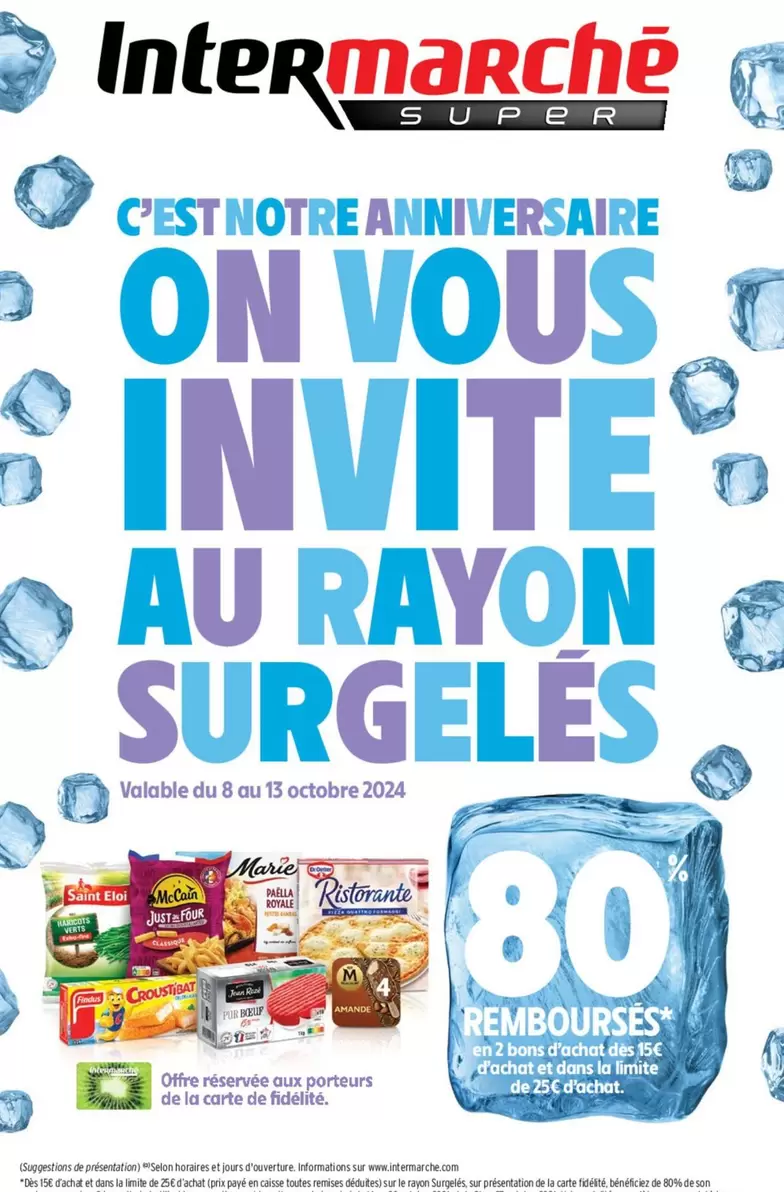 Saint Eloi - Intermarché - On Vous Invite Au Rayon Surgeles offre sur Intermarché