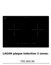 Lagan Plaque Induction 2 Zones offre sur IKEA