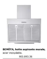 Bemôta, Hotte Aspirante Murale, Acier Inoxydable. offre sur IKEA