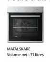 Volume Net: 71 Litres offre sur IKEA