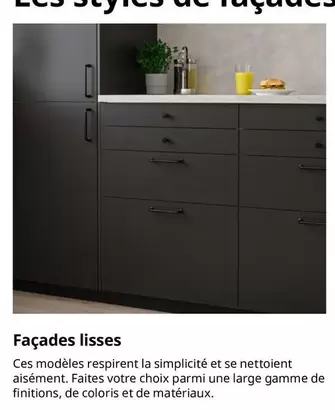 Facades Lisses offre sur IKEA